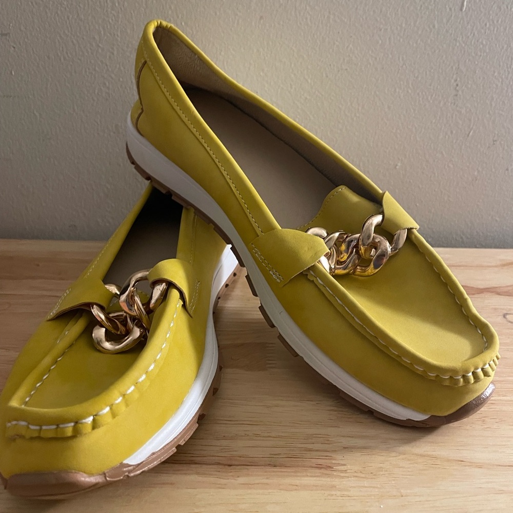 Lavena yellow shoes
